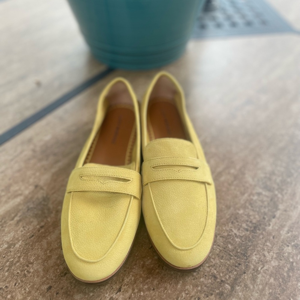Lucky Brand Yellow Loafers